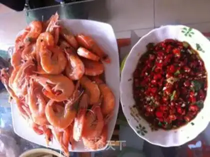 Make Boiled shrimp step 4