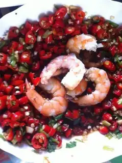 Make Boiled shrimp step 5
