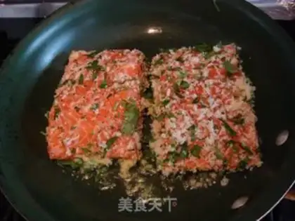 Make Spicy-skinned salmon step 16