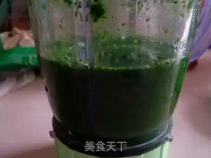 Make Spinach noodles step 1