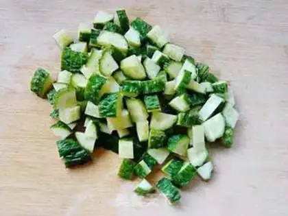 Make Clear the cucumber step 2