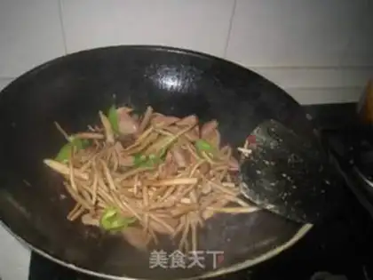 Make Pork liver, tea and mushrooms step 7