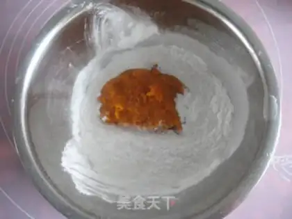 Make Pumpkin rice step 1