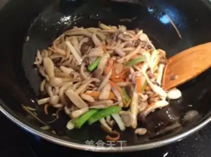 Make Beautiful mushrooms step 4