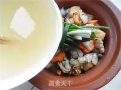 Make A soup of seafood step 16