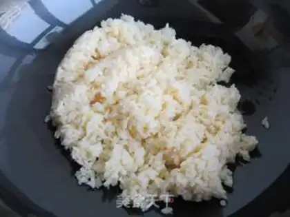 Make Soy sauce, fried rice step 5