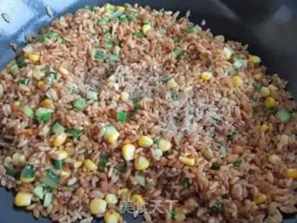 Make Soy sauce, fried rice step 9