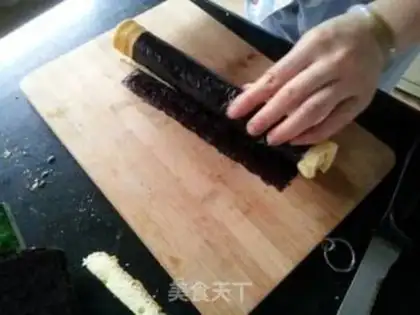 Make Sushi cake step 8