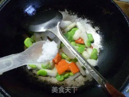 Make Scrambled beans step 8