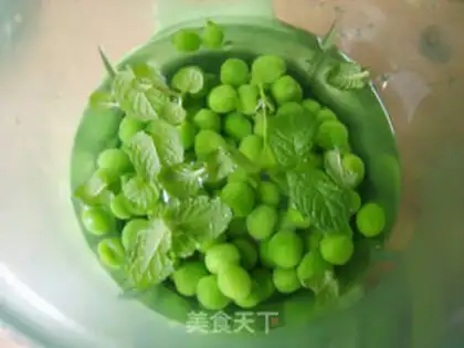 Make Mint green beans step 4