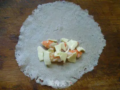 Make Cheese shrimp crumbs step 7
