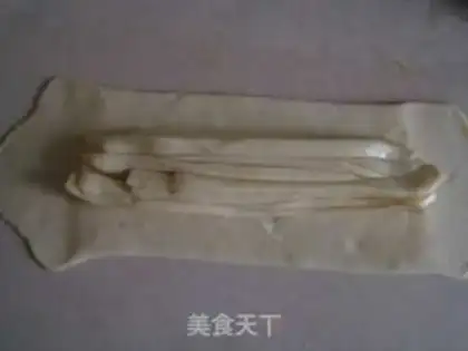 Make Long silver rolls step 8