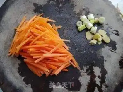 Make Carrot cabbage step 2