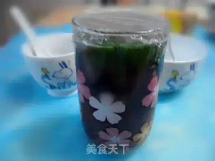 Make Mint milk tea step 3