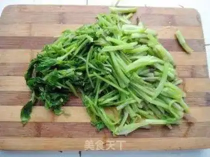Make Celery with beans step 2