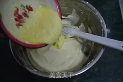 Make Mango blueberry roll step 7