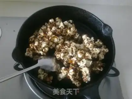 Make Caramel chocolate popcorn step 8