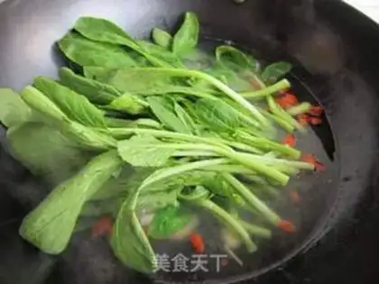 Make Shrimp cooks the dishes step 6