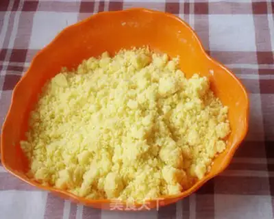 Make Corn date cake step 5