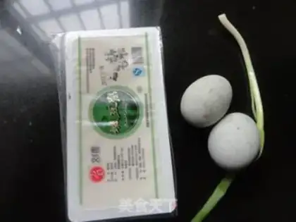Make Pine omelet tofu step 0