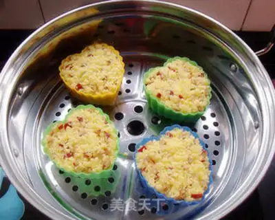 Make Corn date cake step 14