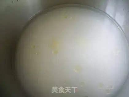Make Snowbread porridge step 1