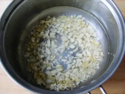 Make Snowbread porridge step 2