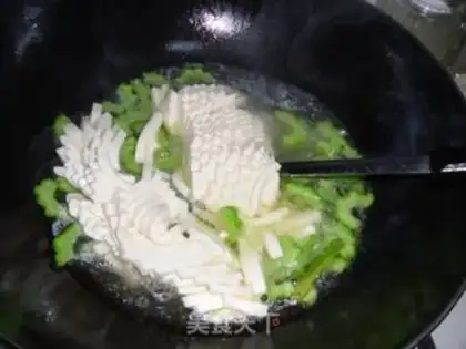 Make Suffering tofu soup step 4