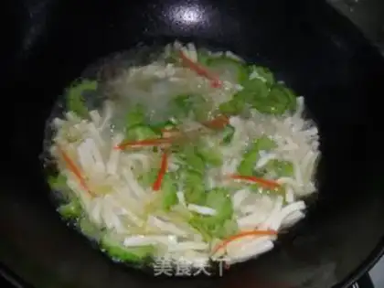 Make Suffering tofu soup step 5