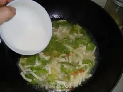 Make Suffering tofu soup step 6