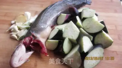 Make Catfish eggplant step 1