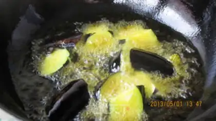 Make Catfish eggplant step 3