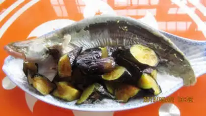 Make Catfish eggplant step 4