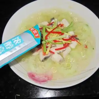 Make Microwave cucumber porridge step 7