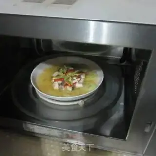 Make Microwave cucumber porridge step 8