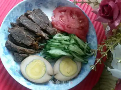 Make Cinnamon beef noodles step 4