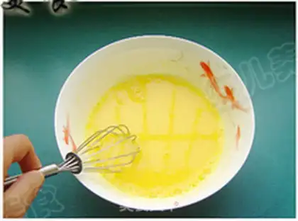 Make Black sesame ricin cake step 3