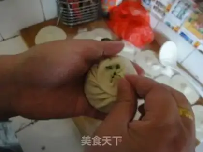 Make Pork buns step 12