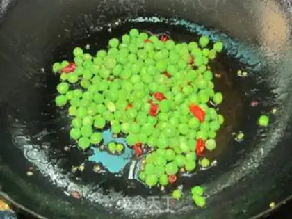 Make Soybeans fried tofu step 5