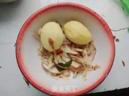 Make Snowcrackers with potatoes step 0