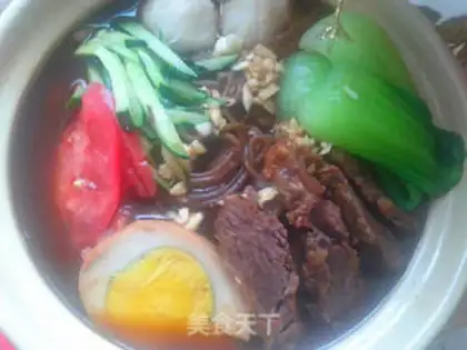 Make Cinnamon beef noodles step 10