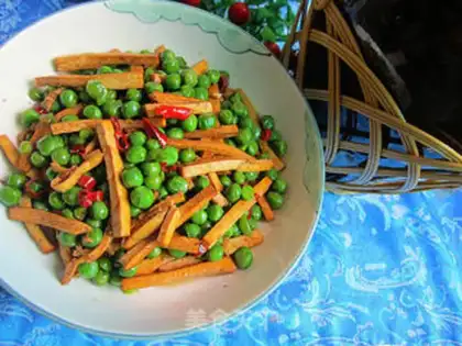 Make Soybeans fried tofu step 8
