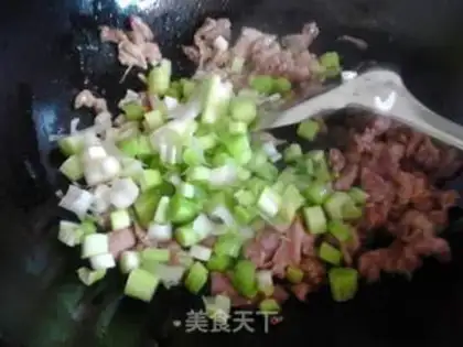 Make Garlic fried meat step 5
