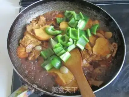 Make Sour chicken peppers step 6