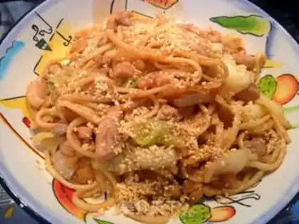 Make "Salfu chicken" step 8
