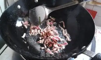 Make Garlic fried meat step 7
