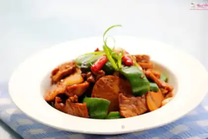 Make Sour chicken peppers step 8