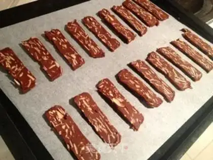 Make Chocolate pretzels step 9