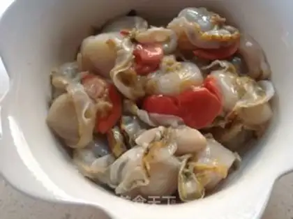 Make Garlic fan floss step 0