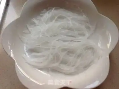 Make Garlic fan floss step 1